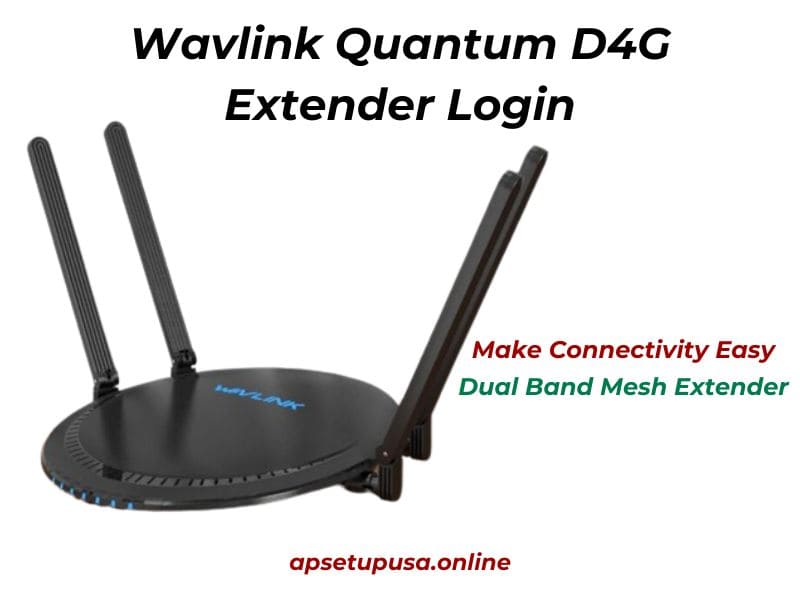 Wavlink Quantum d4g Extender login