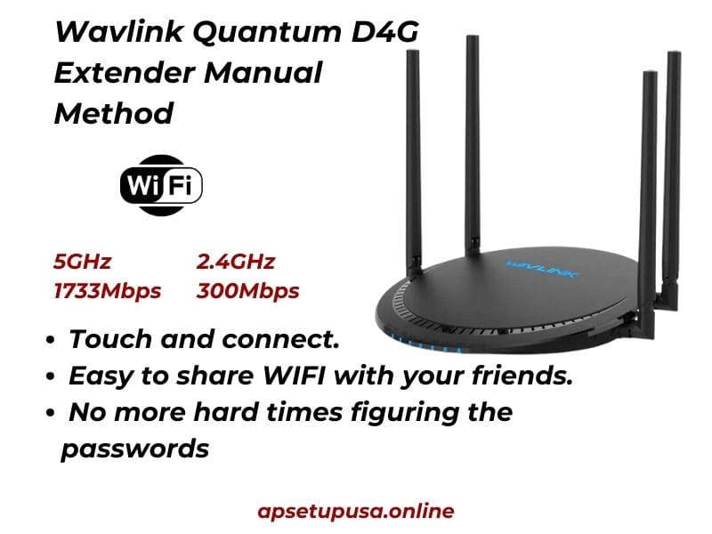 Quantum D4G Setup using manual method