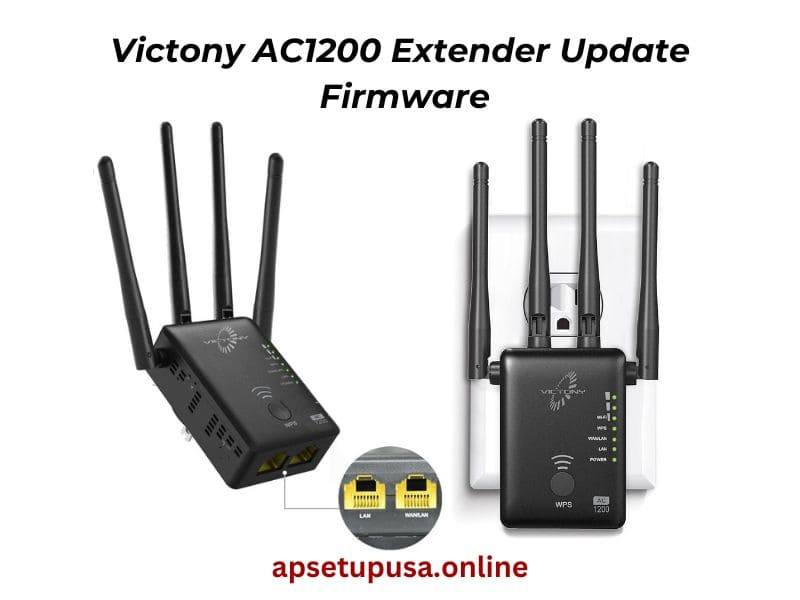 firmware update for victony ac1200 extender