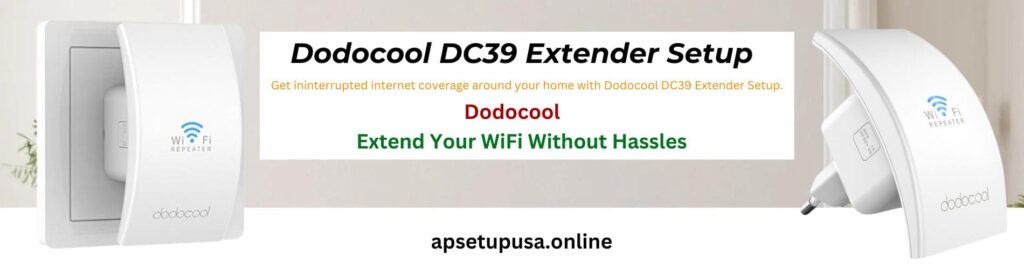Dodocool Wifi Extender setup