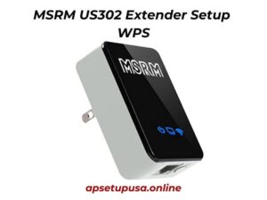 MSRM Extender US302 wps setup
